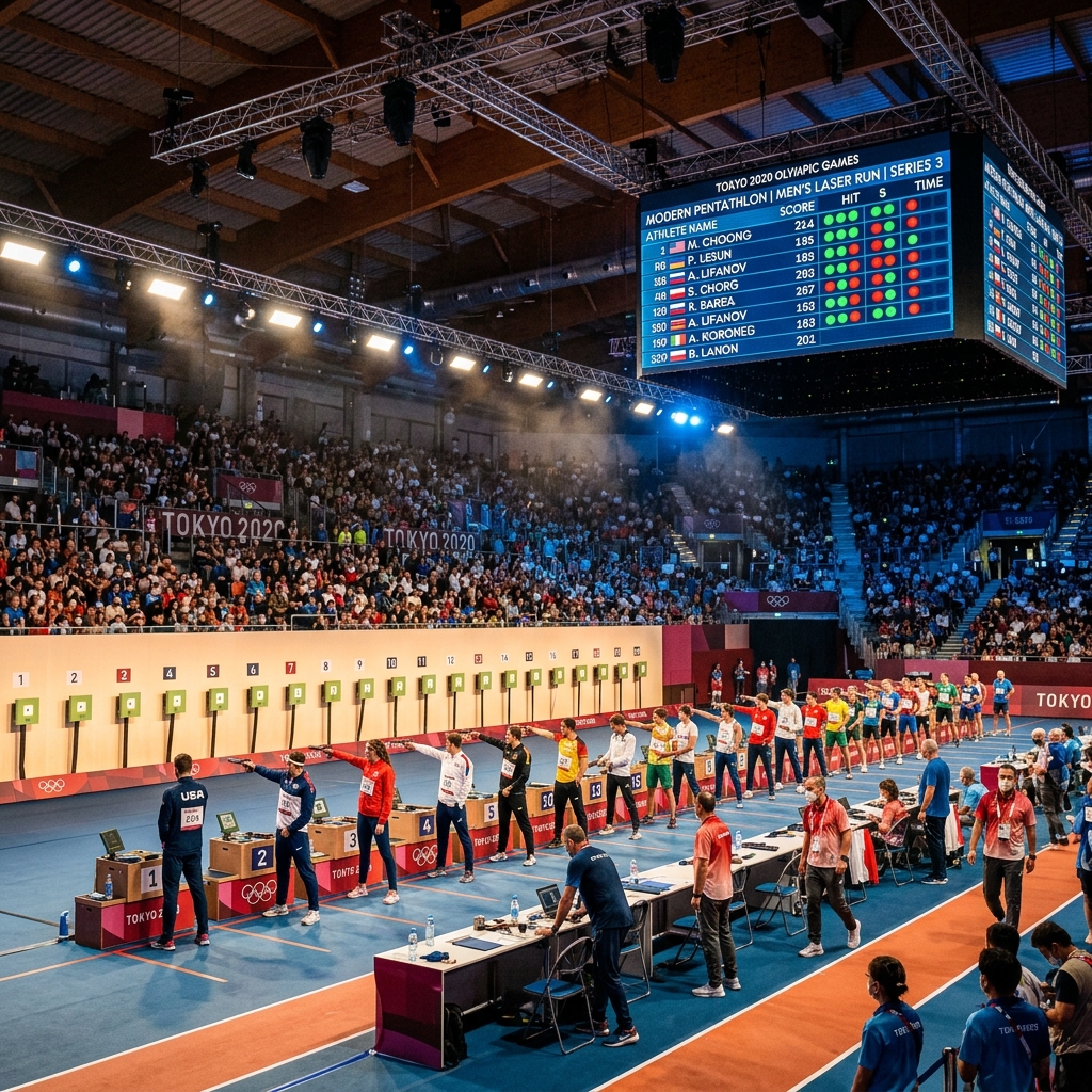 World Cup competition shooting arena
